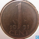 1 cent 1951