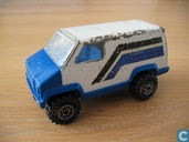 Mini Tonka van white and blue