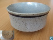 Zaalberg creme met blauw schaaltje