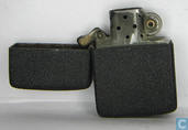 WWII Black Crackle Zippo (3 barrel / 14 hole)