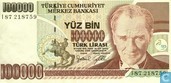 Turkije 100.000 Lirasi 