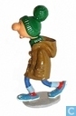 Gaston en duffle coat