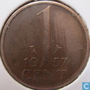 1 cent 1957