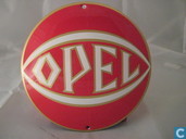 Emaille Reklamebord : Opel
