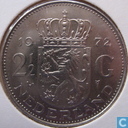 Netherlands 2½ gulden 1972