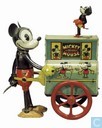 Beeldje / Figure - Mickey Mouse - Mickey orgeldraaier
