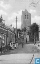 Monster Choorstraat met gezicht op de Herv. Kerk