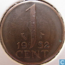1 cent 1952
