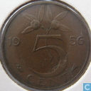 5 cent 1956