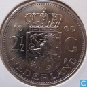 Netherlands 2½ gulden 1969 (fish)