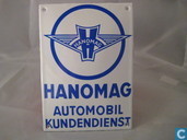 Emaille Bord : Hanomag