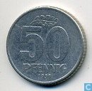 DDR 50 pfennig 1958