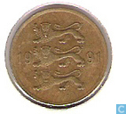 Estonia 5 senti 1991