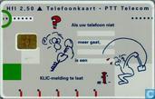 KLIC, als uw telefoon niet meer gaat