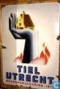 Emaille bord - Tiel Utrecht - Tiel Utrecht Brandverzekering 1811