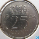 25 cent 1954