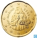 San Marino 20 cent 2002