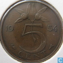 5 cent 1954