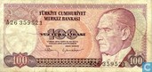 Turkije 100 Lirasi 