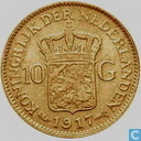 10 gulden 1917