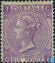 Queen Victoria Rose Wasserzeichen