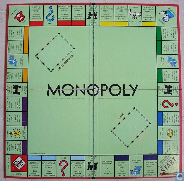 Hulp over monopoly! •