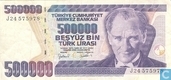 Turkije 500.000 Lirasi