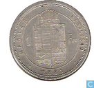 Hongarije 1 forint 1881 