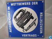 Emaille Bord : ''Wartburg''