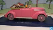 Modelauto - Atlas - De cabriolet van Jansen en Janssen uit "De scepter van Ottokar"