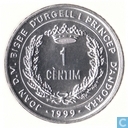 Andorra 1 cèntim 1999 "FAO - Food for all"