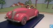 Modelauto - Atlas - De cabriolet van Jansen en Janssen uit "De scepter van Ottokar"