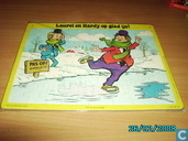 Met Laurel en Hardy op glad ijs