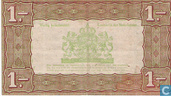 Banknote - Zilverbon Nederland - 1 guilder Netherlands 1938