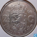 Netherlands 2½ gulden 1964
