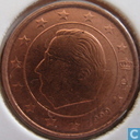 België 1 cent 1999 (kleine sterren)