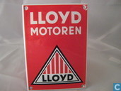 Emaille Bord : Lloyd