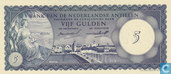 Ned. Antillen 5 Gulden