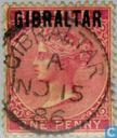 Opdruk GIBRALTAR