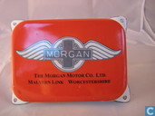 Emaille Reklamebord : Morgan