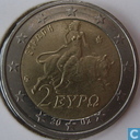 Griekenland 2 euro 2002 (zonder letter S)