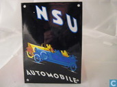 Emaille Reklamebord : NSU
