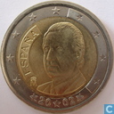 Spanje 2 euro 2002