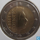 Luxemburg 2 euro 2002 (kleine sterren)