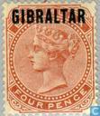 Opdruk GIBRALTAR