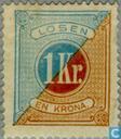 100 bleu / marron