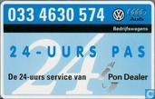 Audi,de 24-uurs service van Pon Dealer