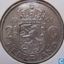Netherlands 2½ gulden 1961