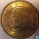 België 20 cent 2002 (kleine sterren)