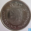 Netherlands 2½ gulden (Coronation of Queen Beatrix)